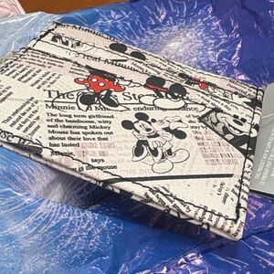 Disney Mickey Mouse Print Key & Card Holder